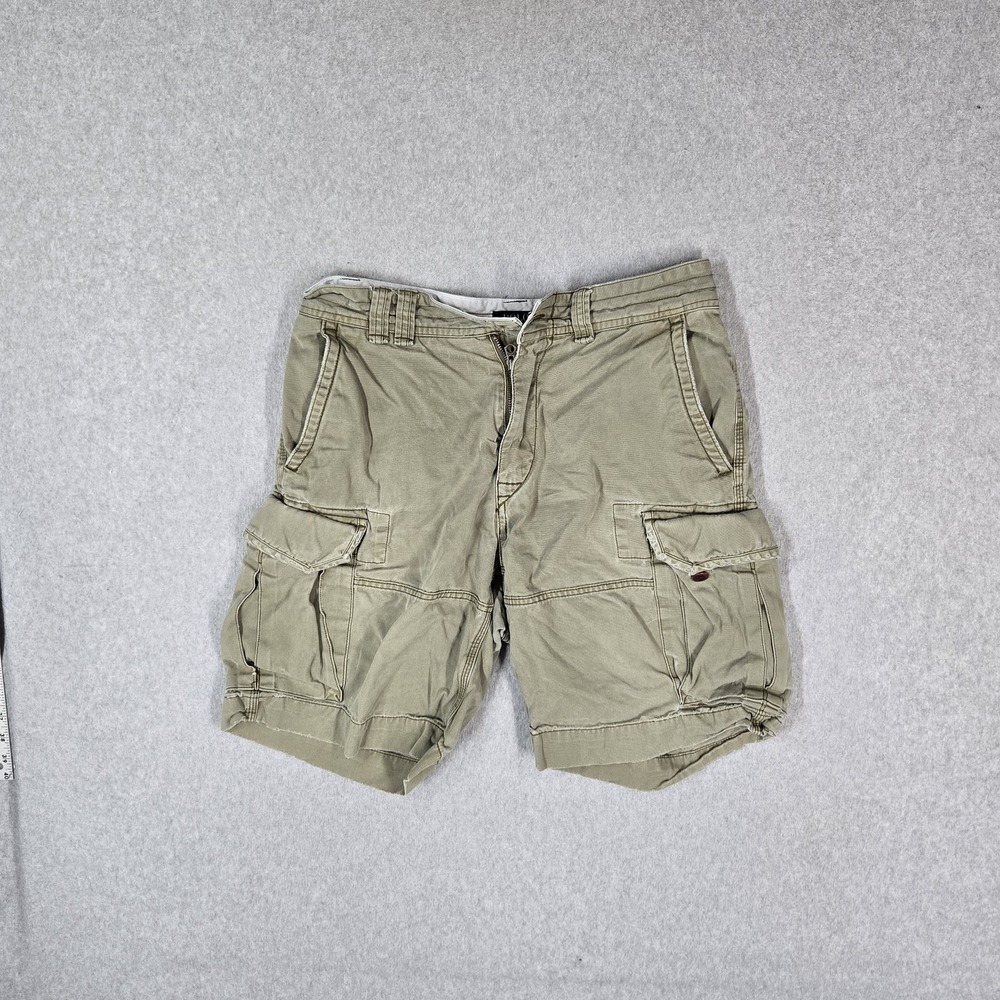 Polo Ralph Lauren Men Shorts 32 Khaki Cargo Military Utility Twill READ